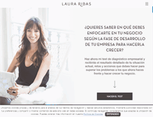 Tablet Screenshot of lauraribas.com